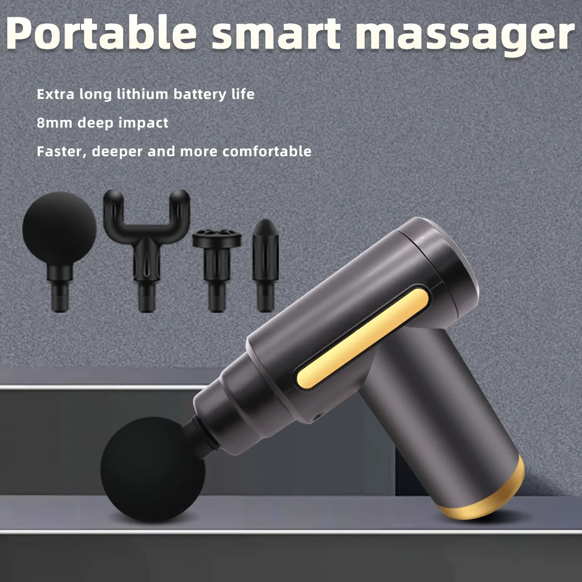 Smart Massage Gun™ – Instant Muscle Relief Anywhere